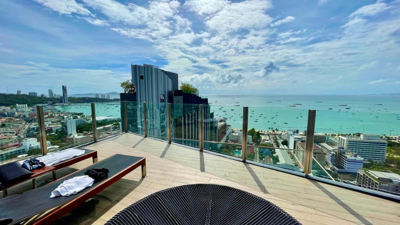 Best Location Condo With Swimming Pool, Gym, Sauna, Washing Mashine, Fast Internet In Central Of Pattaya Luaran gambar
